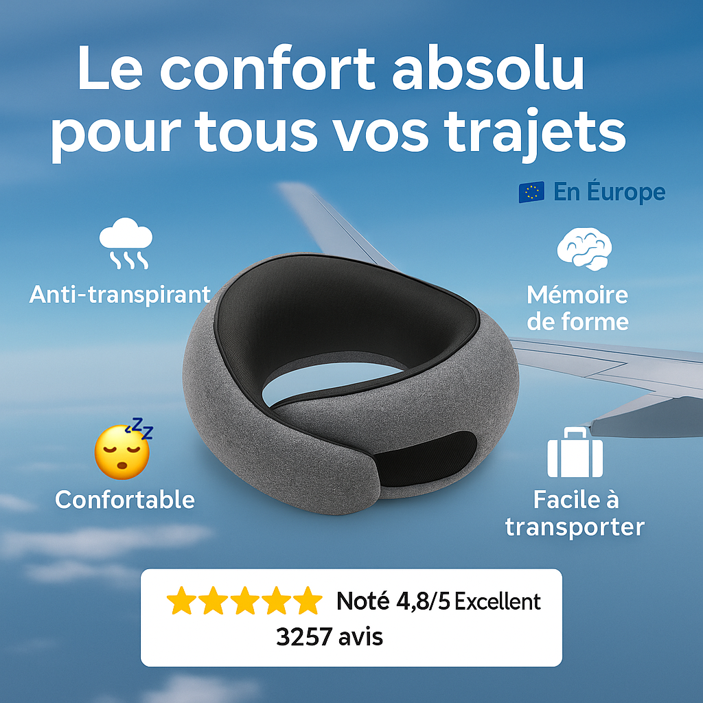 KELM | Oreiller de Voyage N°1 en Europe